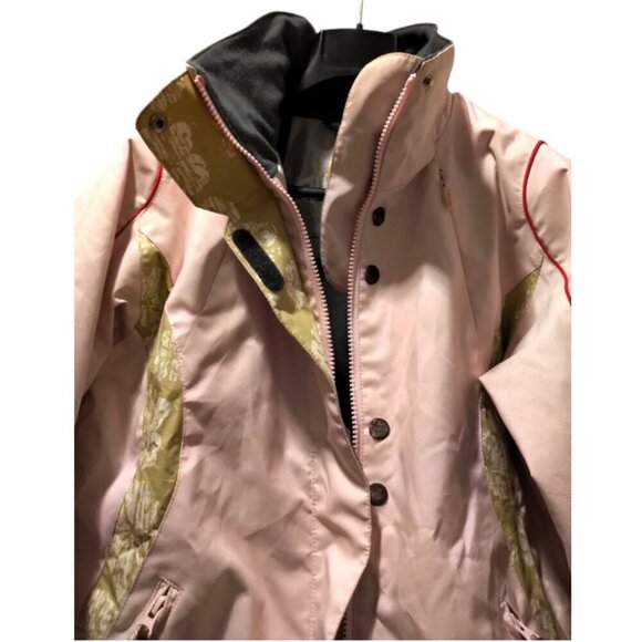 Descente DNA Ski Snowboarding Jacket in Baby Pink Barbiecore size US 6 Women's - Picture 6 of 16